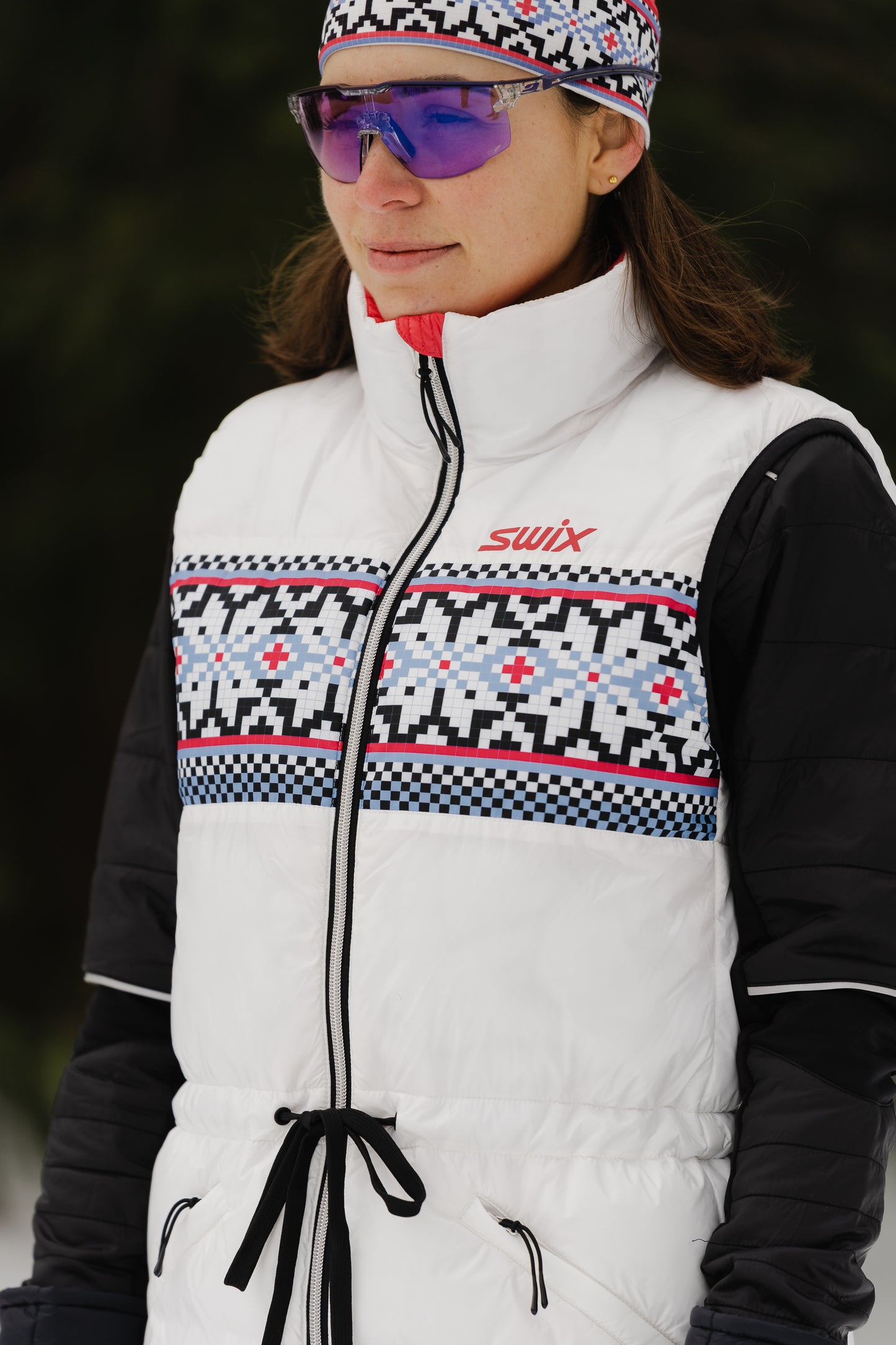 Mayen - Women's Quilted Vest (Polyfill)