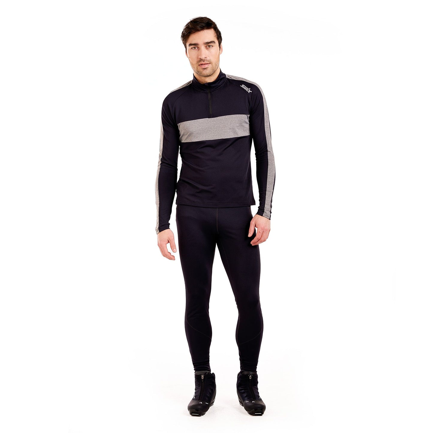 Tista - Couche intermédaire 1/2 zip pour hommes