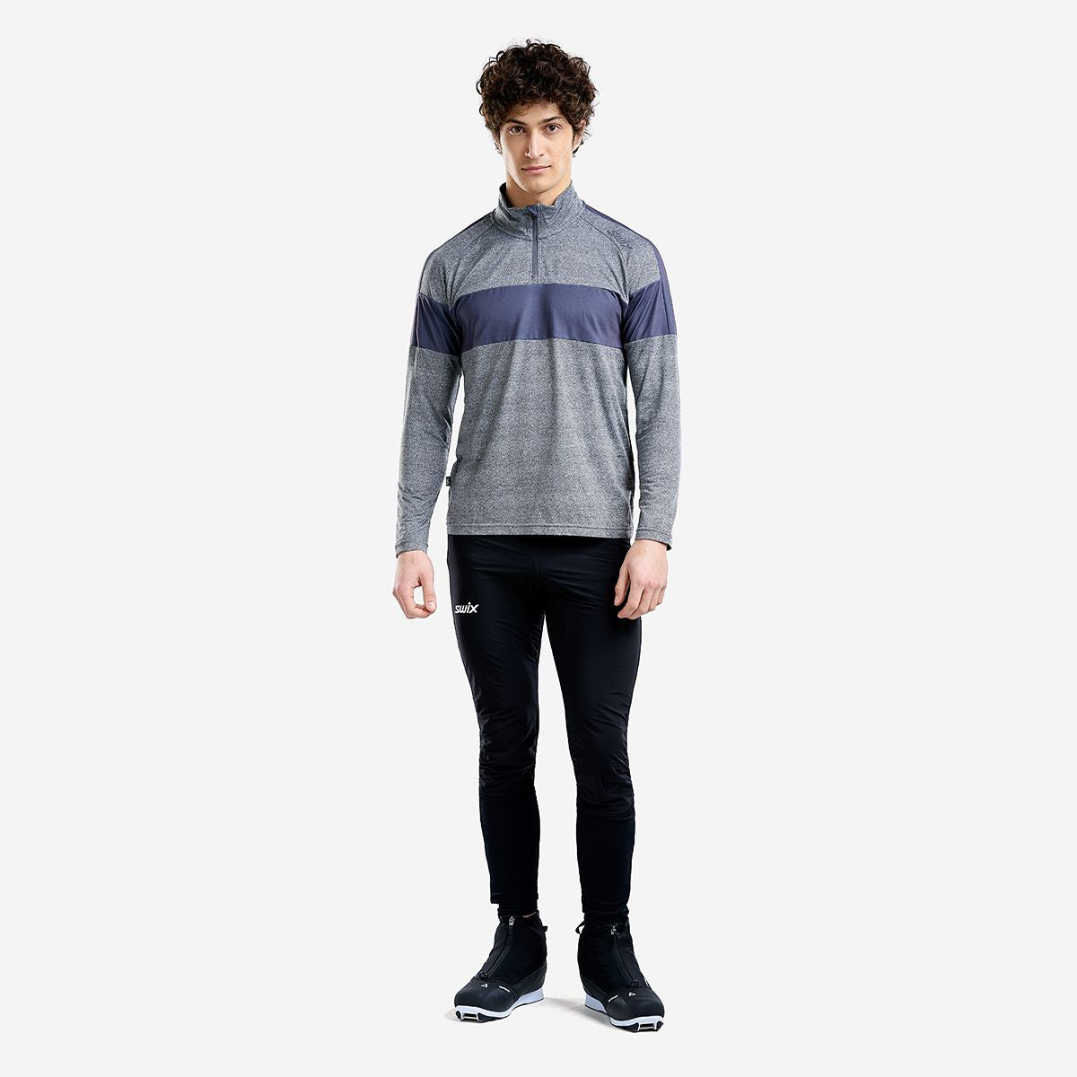 Tista - Couche intermédaire 1/2 zip pour hommes