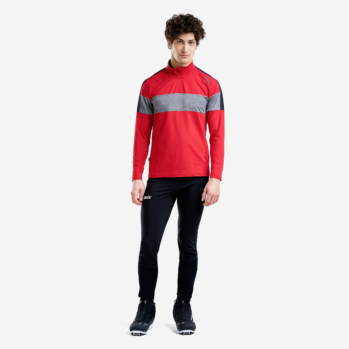 Tista - Couche intermédaire 1/2 zip pour hommes
