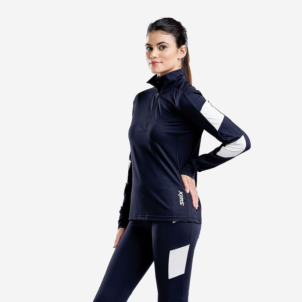 TISTA - COUCHE INTERMÉDIAIRE 1/2 ZIP POUR FEMMES