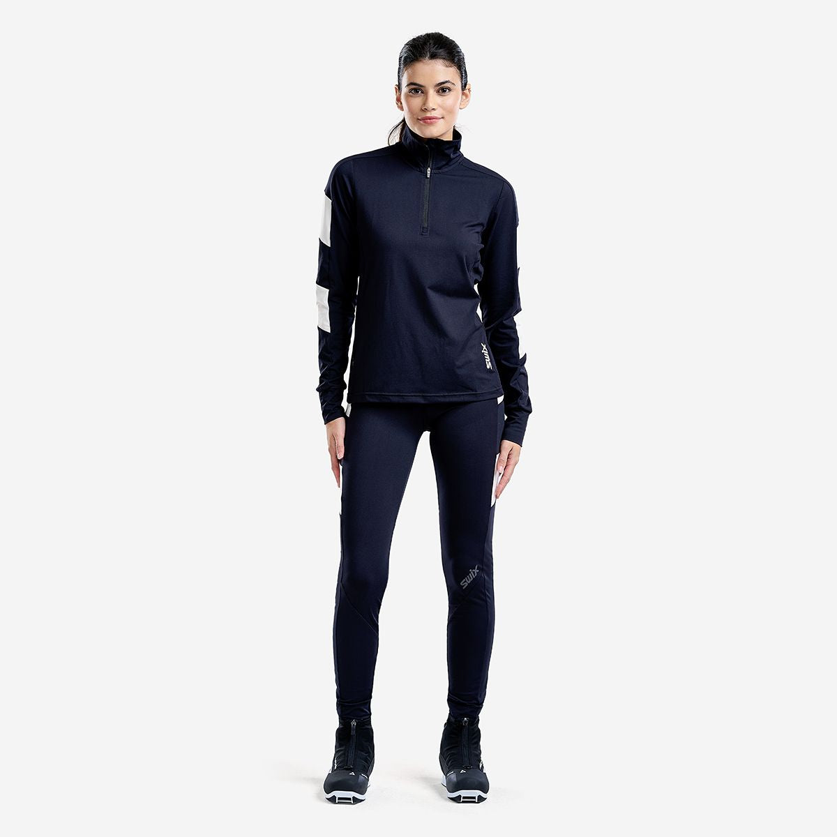 TISTA - COUCHE INTERMÉDIAIRE 1/2 ZIP POUR FEMMES