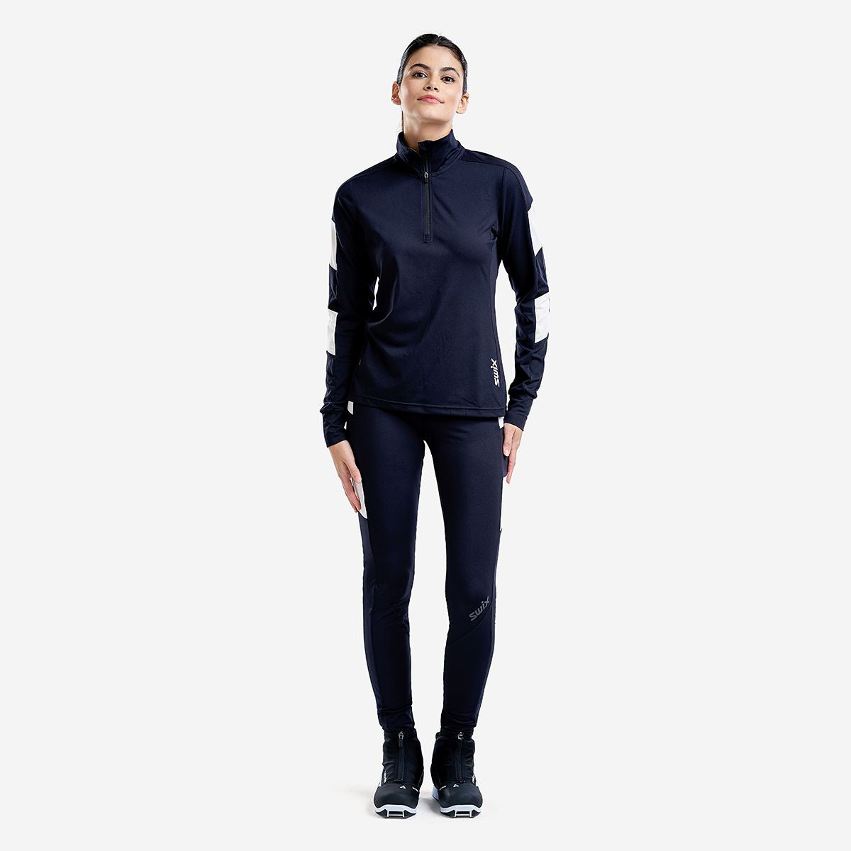 TISTA - COUCHE INTERMÉDIAIRE 1/2 ZIP POUR FEMMES