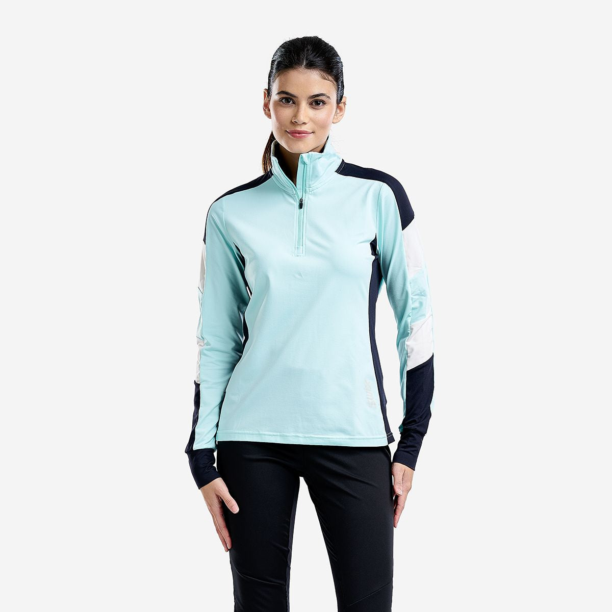 TISTA - COUCHE INTERMÉDIAIRE 1/2 ZIP POUR FEMMES