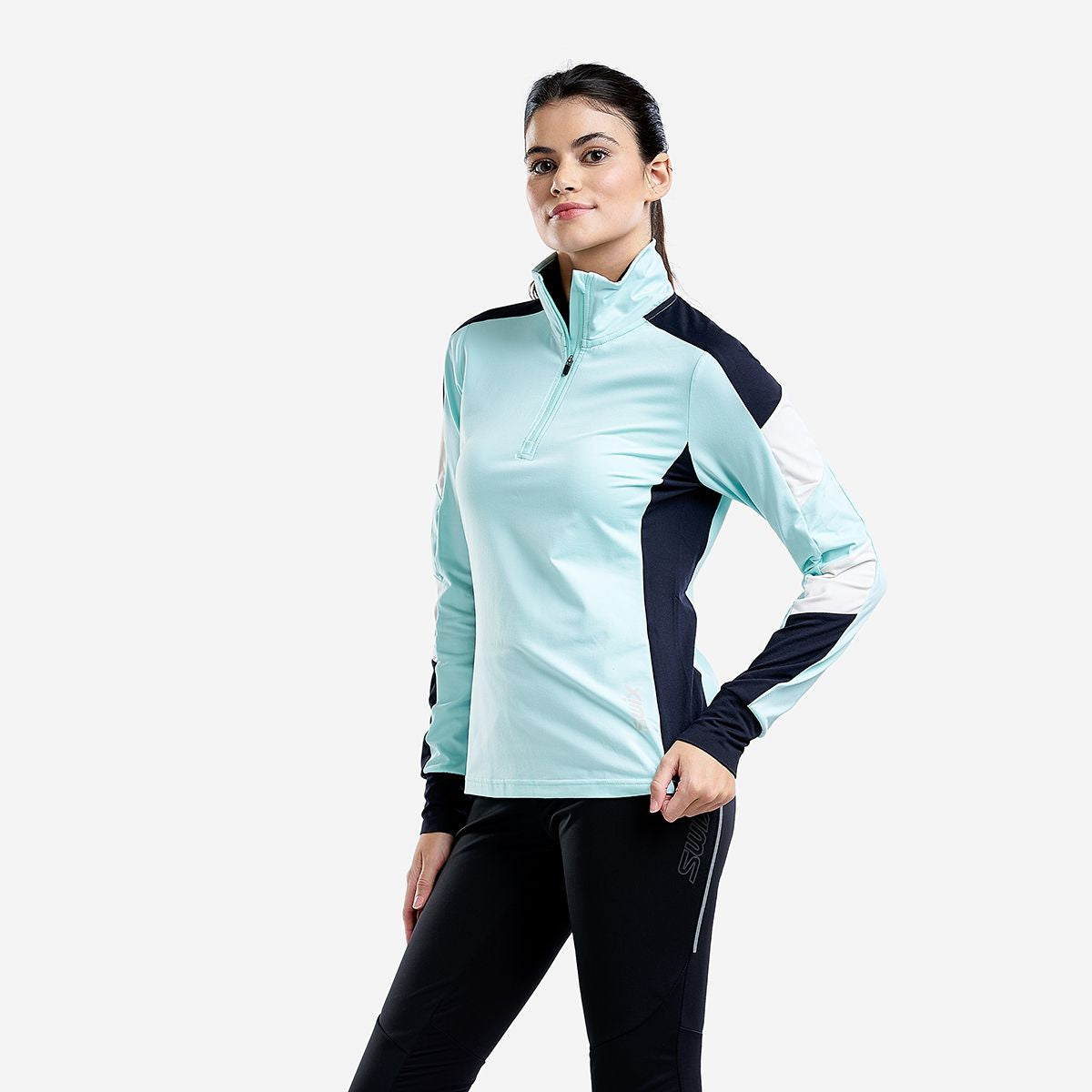 TISTA - COUCHE INTERMÉDIAIRE 1/2 ZIP POUR FEMMES