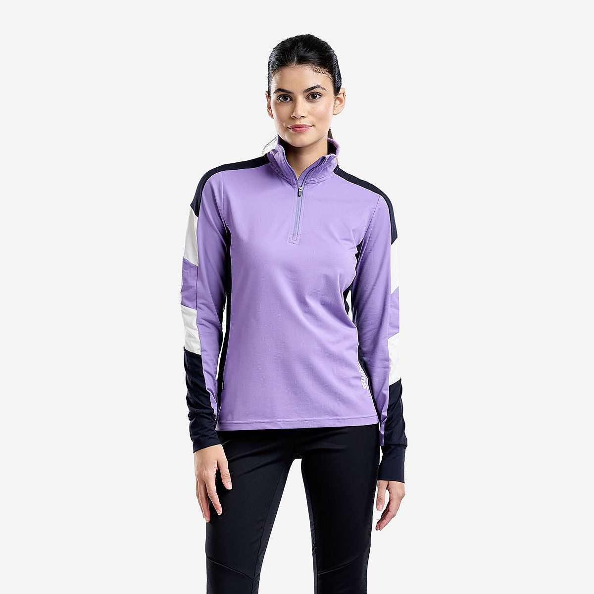 TISTA - COUCHE INTERMÉDIAIRE 1/2 ZIP POUR FEMMES