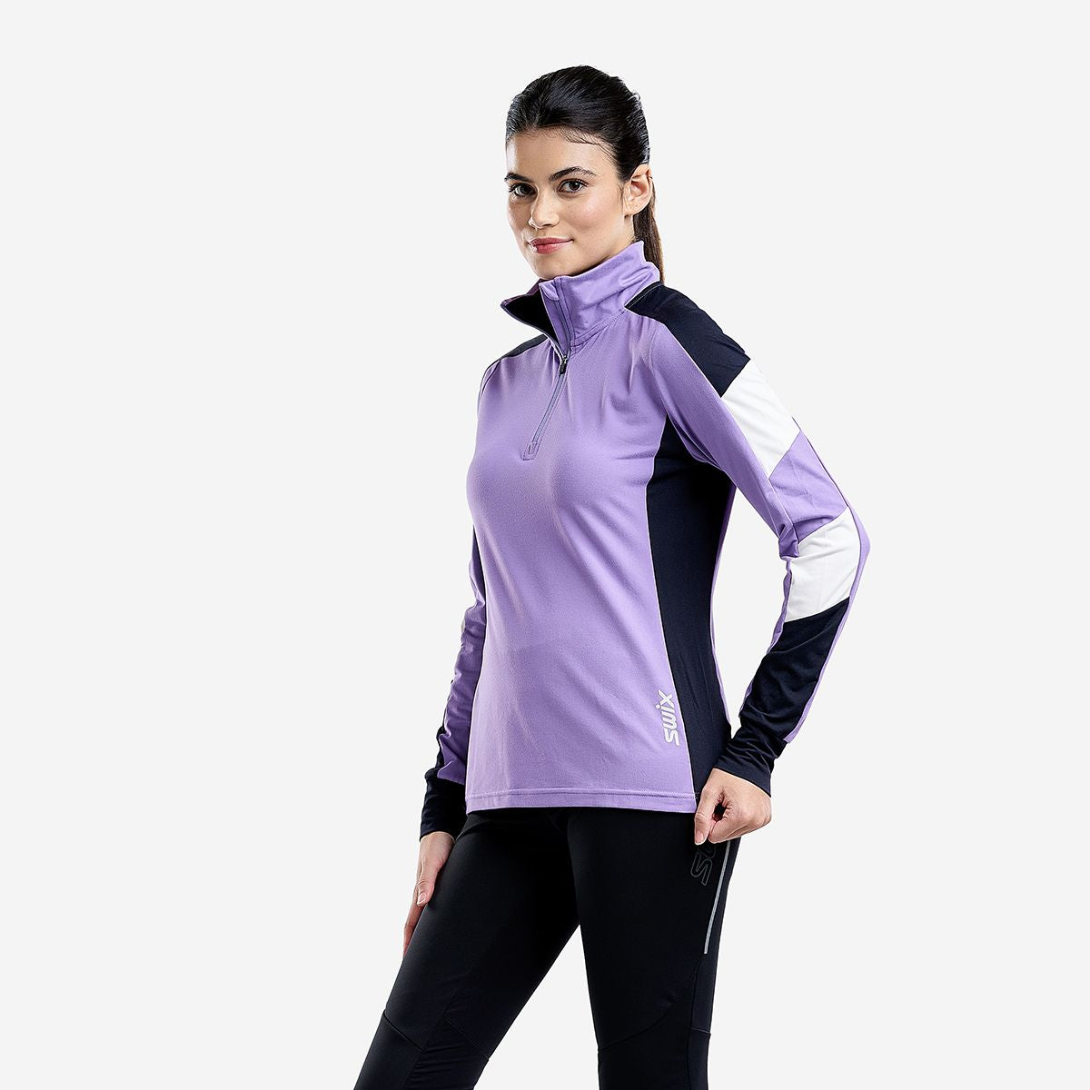 TISTA - COUCHE INTERMÉDIAIRE 1/2 ZIP POUR FEMMES