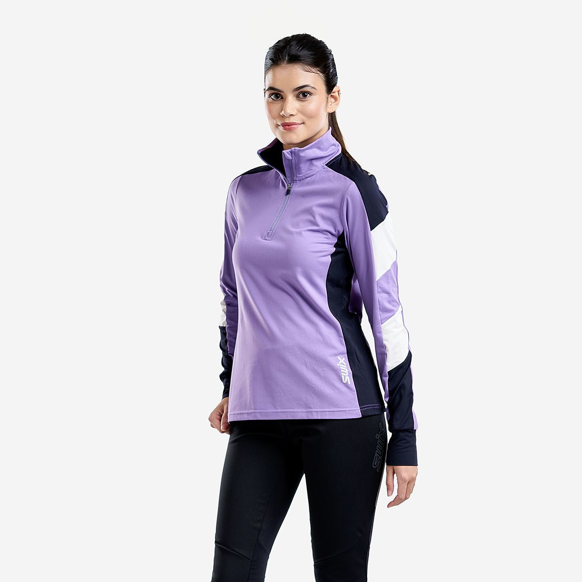 TISTA - COUCHE INTERMÉDIAIRE 1/2 ZIP POUR FEMMES