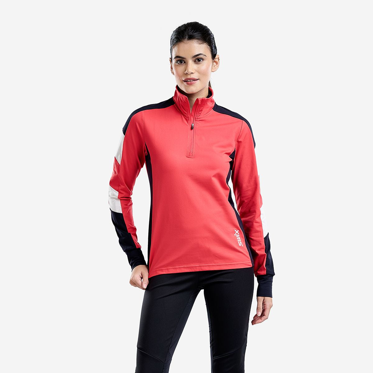 TISTA - COUCHE INTERMÉDIAIRE 1/2 ZIP POUR FEMMES