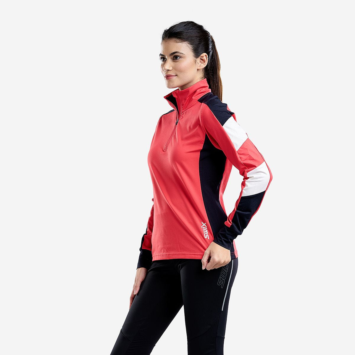 TISTA - COUCHE INTERMÉDIAIRE 1/2 ZIP POUR FEMMES