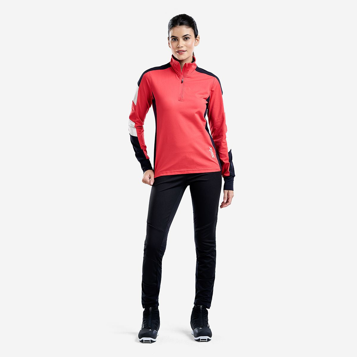 TISTA - COUCHE INTERMÉDIAIRE 1/2 ZIP POUR FEMMES