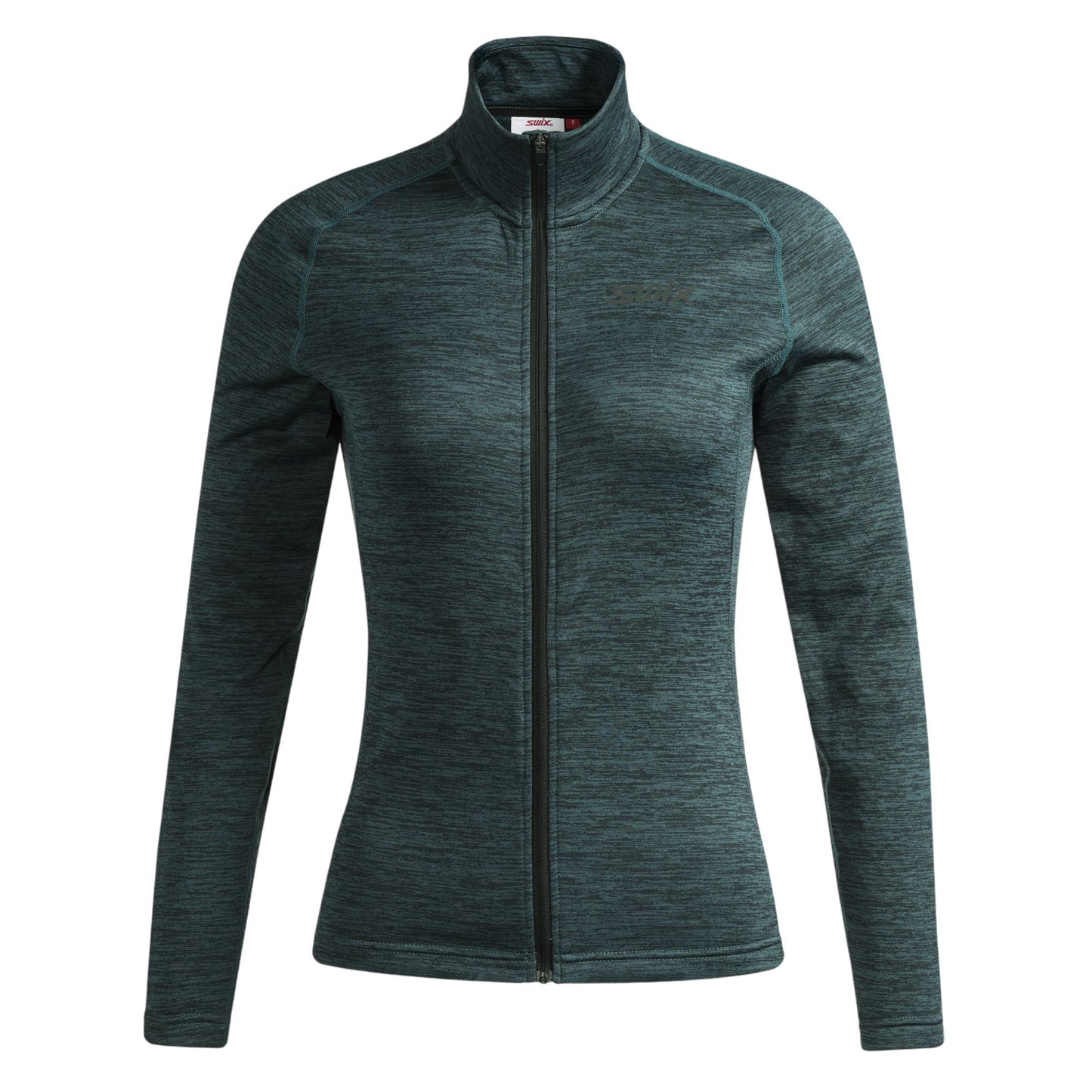 Tista Grid - Haut couche intermédiare en polaire demi-glissière pour femmes