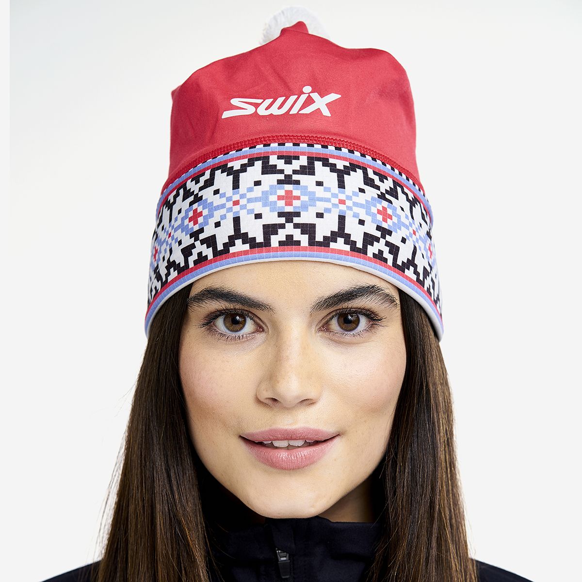 Tista - Beanie With Band Print