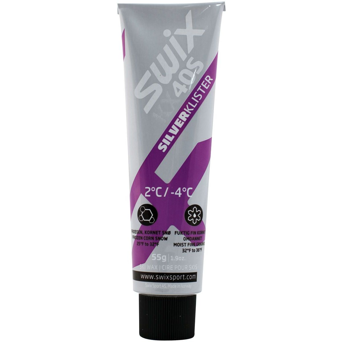 KX40Sviolet Silver Klister