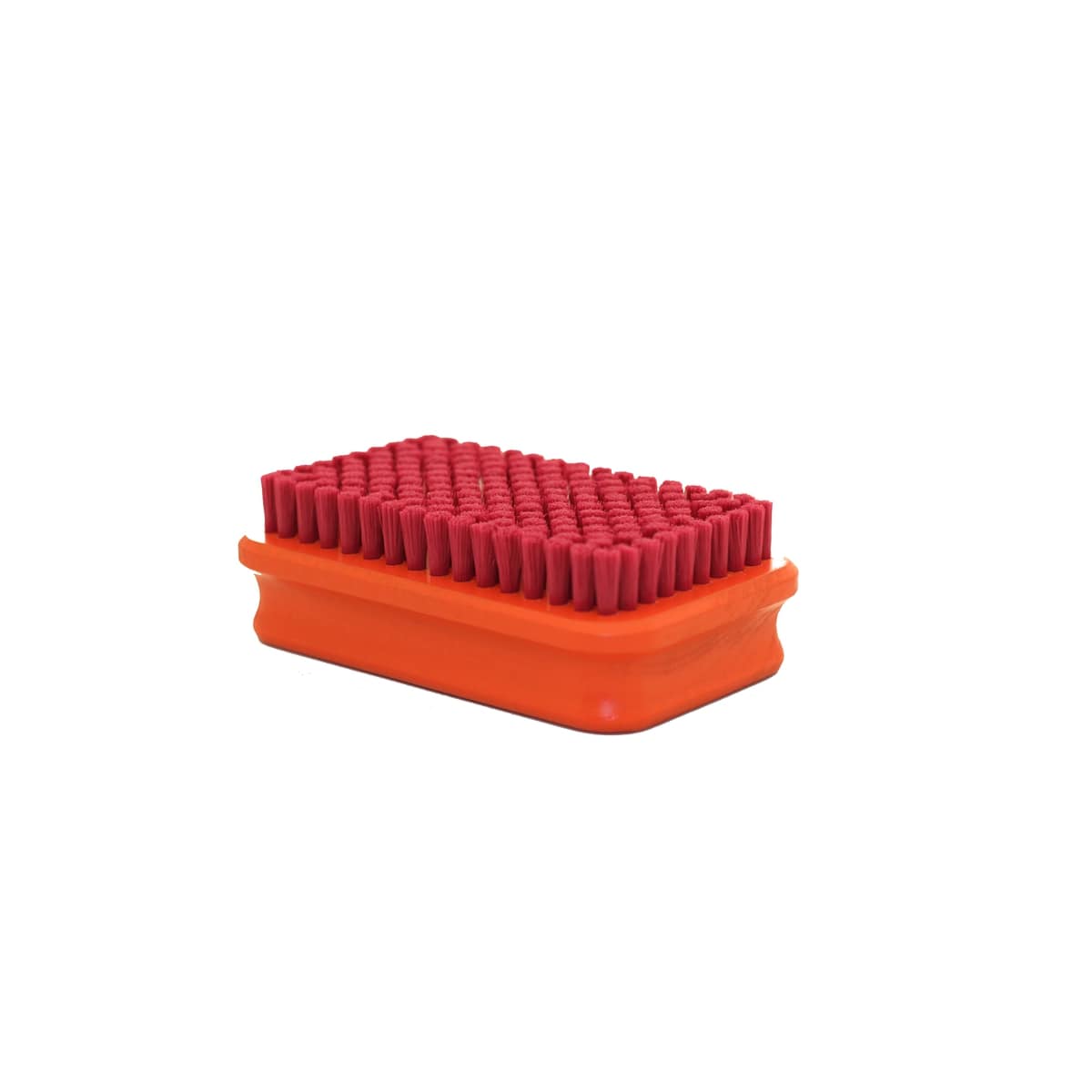 Brosse rectangulaire en nylon fin rouge