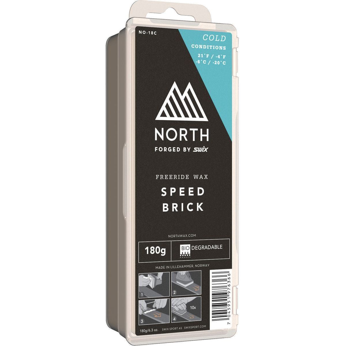 Cire de glisse North NO-18U Froide 180g