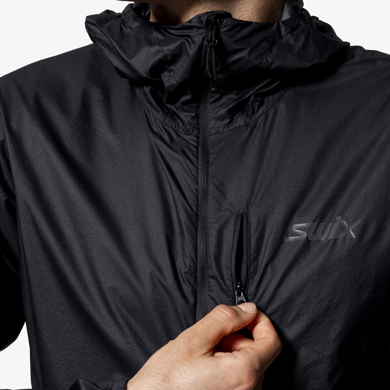 PACE - MANTEAU COUPE-VENT LÉGER À CAPUCHE POUR HOMMES