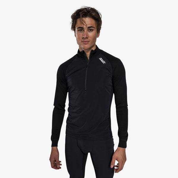 SWIX APPAREL - TOPS - RaceX CLASSIC - Men's WIND HALF ZIP - SW10103-23