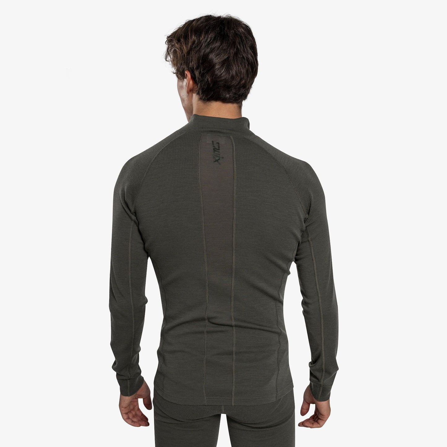 RaceX - Chandail demi-glissière en mérinos pour hommes