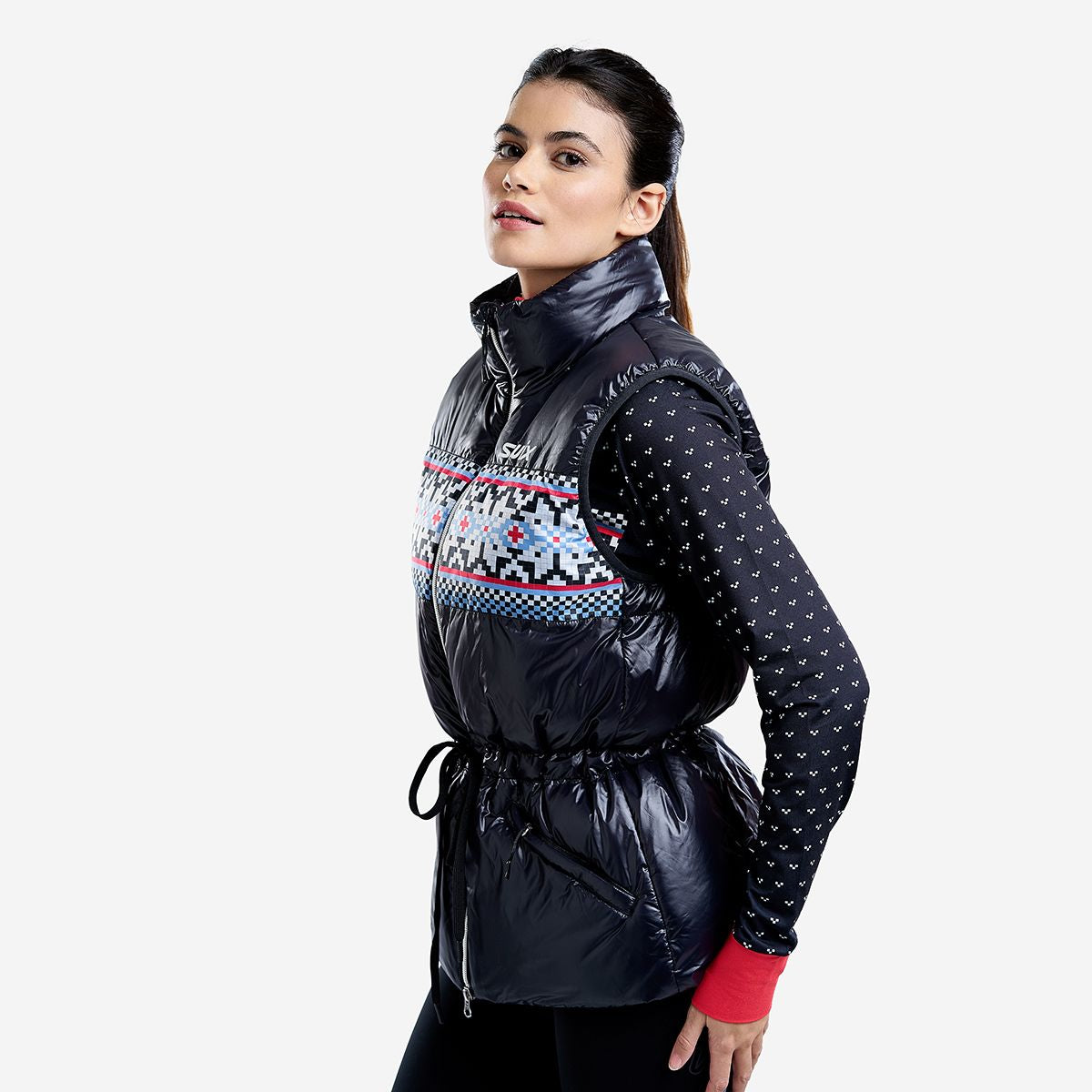 Mayen - Women's Quilted Vest (Polyfill)