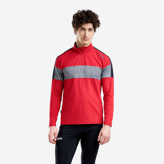 TISTA - COUCHE INTERMÉDIAIRE 1/2 ZIP POUR HOMMES