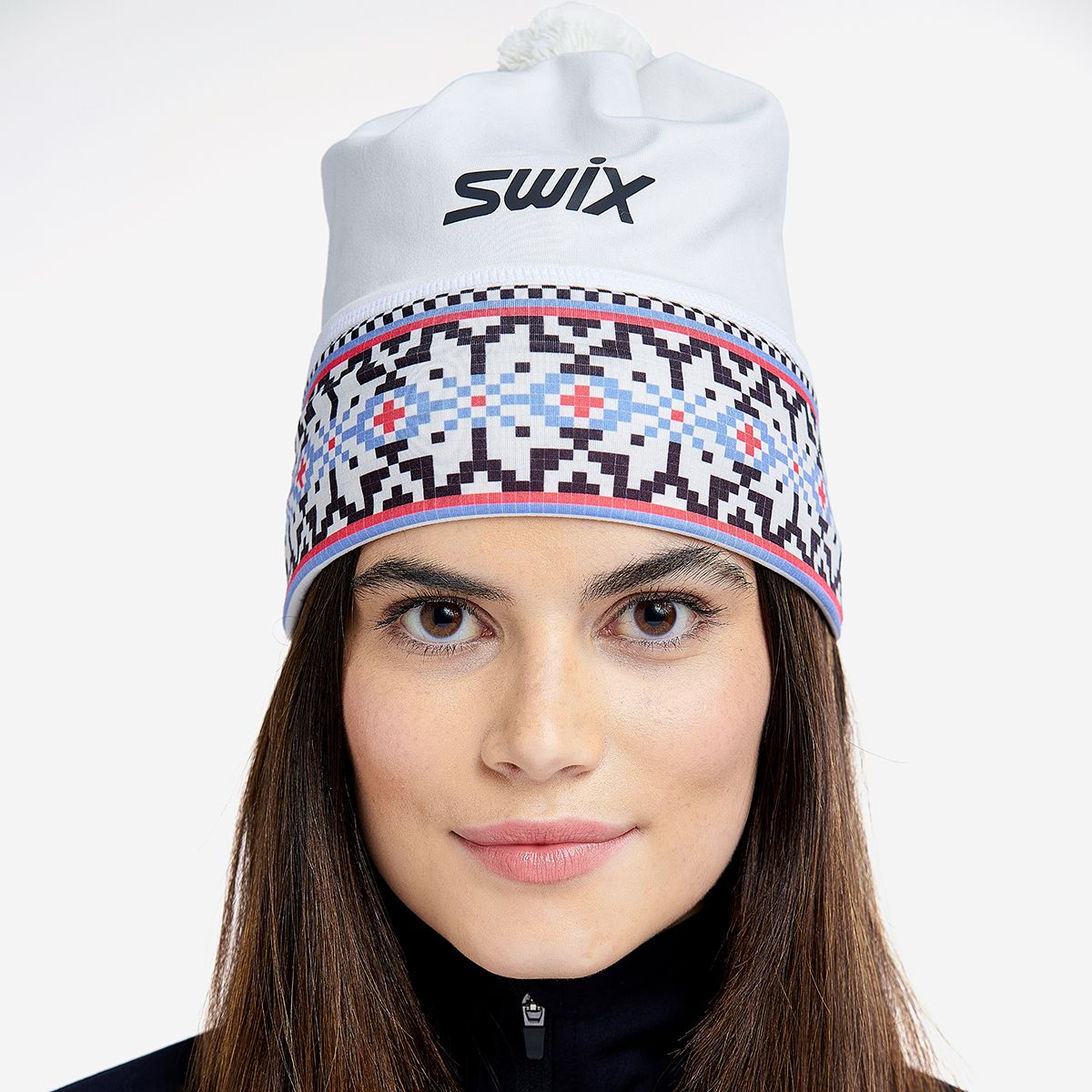 Tista - Beanie With Band Print