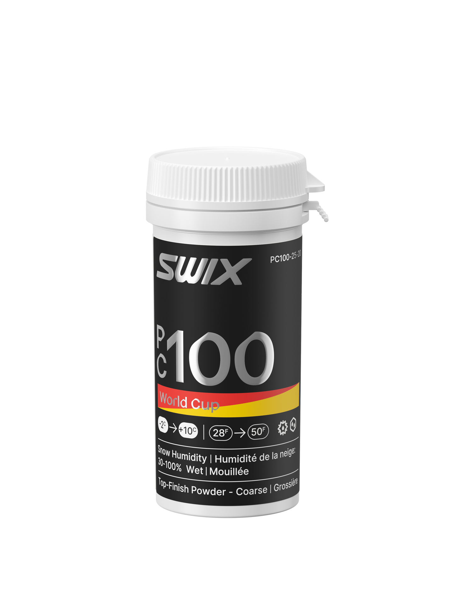 Poudre PC100 WC Neige abrasive et mouillée, 20g