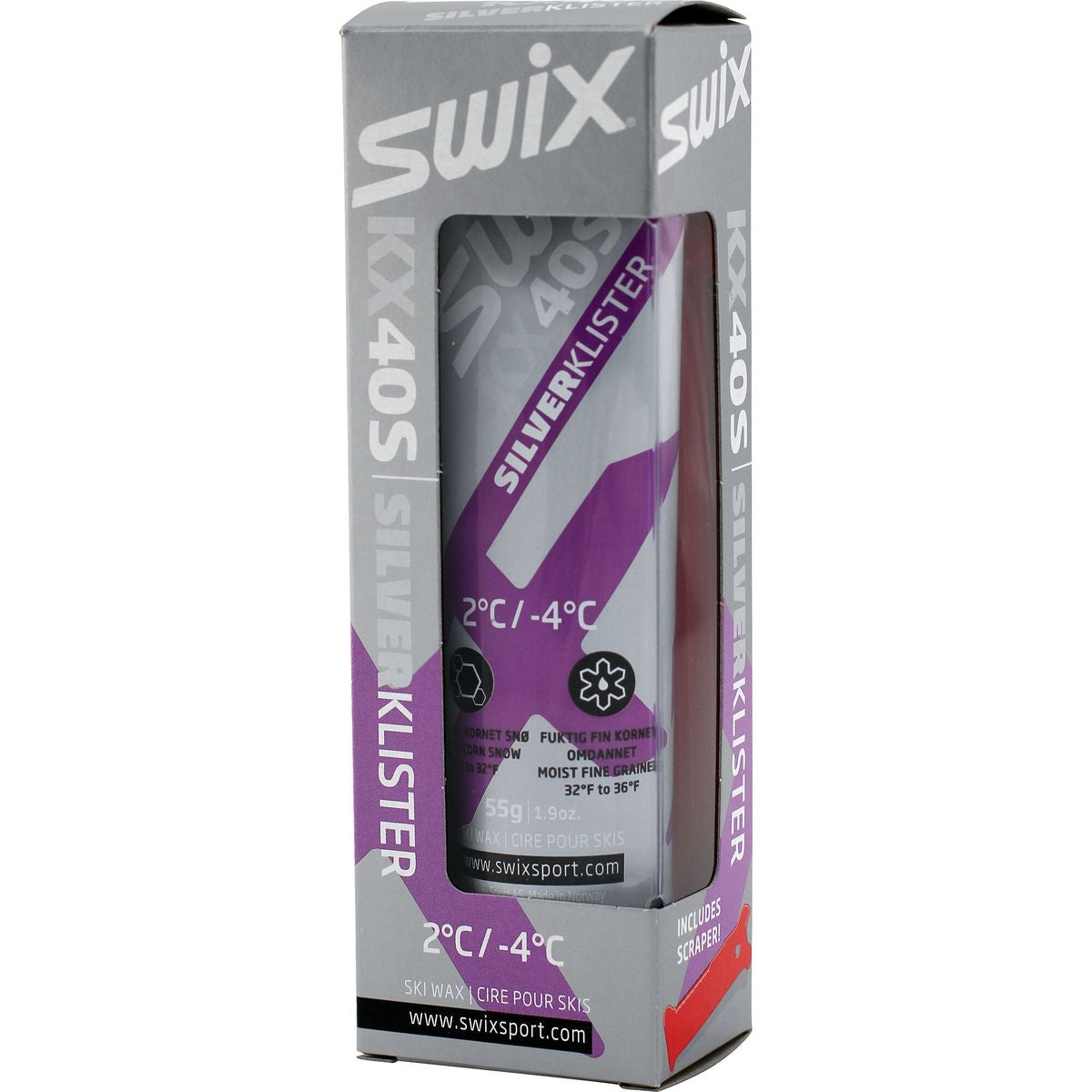 KX40S Silver Klister - 55g