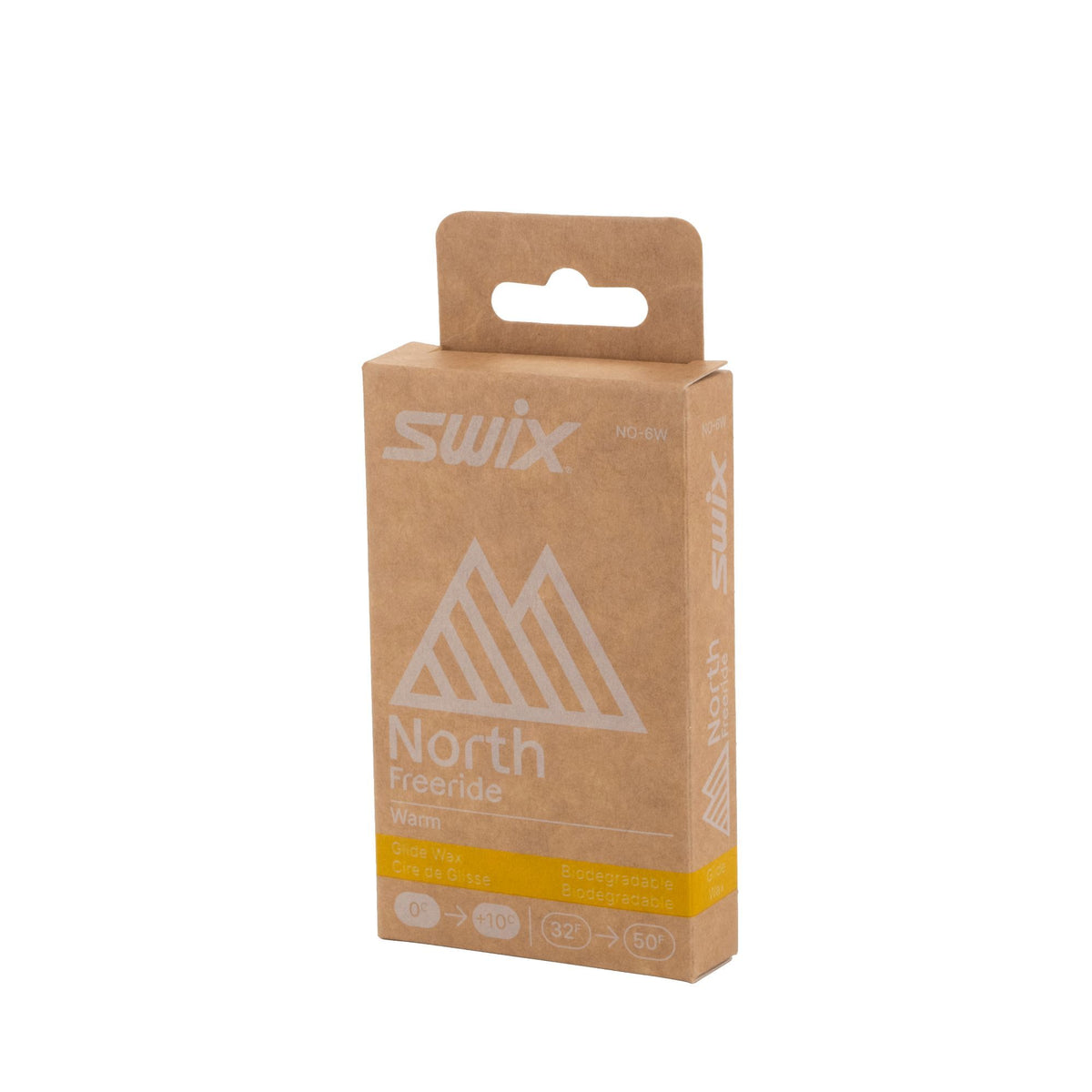 NO-6W North Freeride Glide Wax Warm - 60g