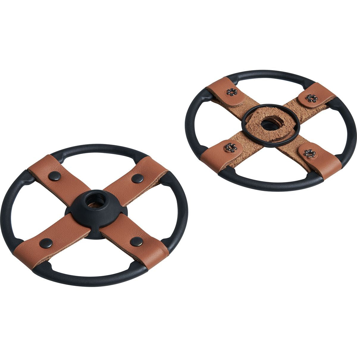 Leather Touring Basket  - pair