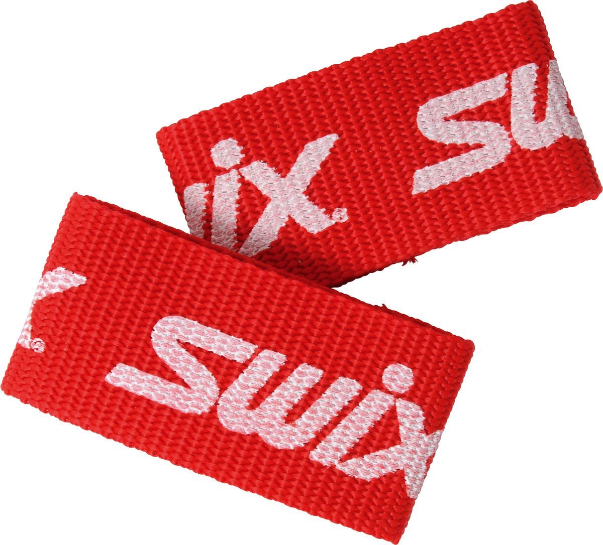 SIMPLE SKI STRAPS FOR XC RACING (PAIR)   RED O/S  