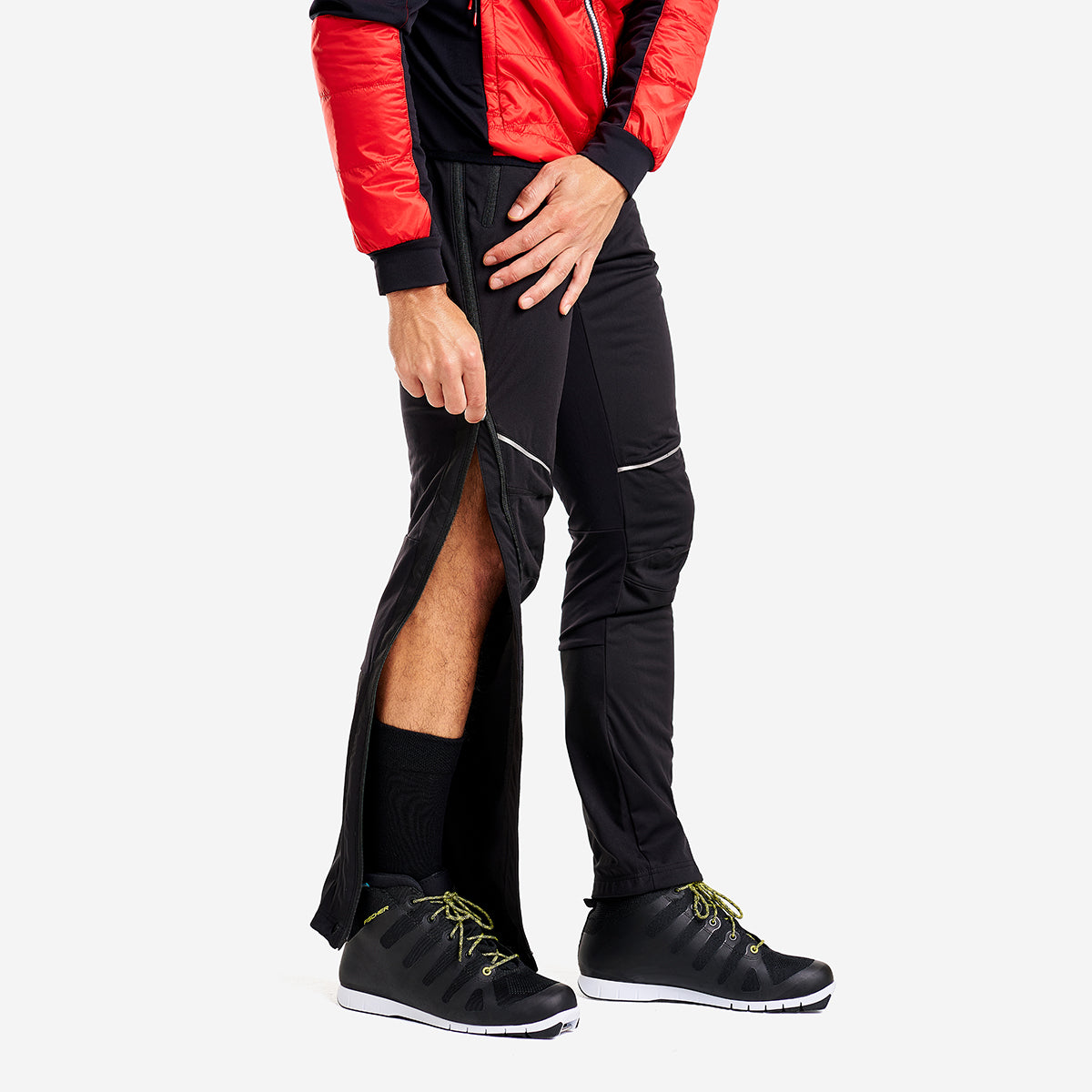 MEN'S HYBRID STRETCH WOVEN PANT, Performance Black, Pants & Tights