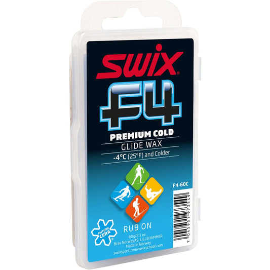 F4 Premium Cold Glide Wax, 60 g