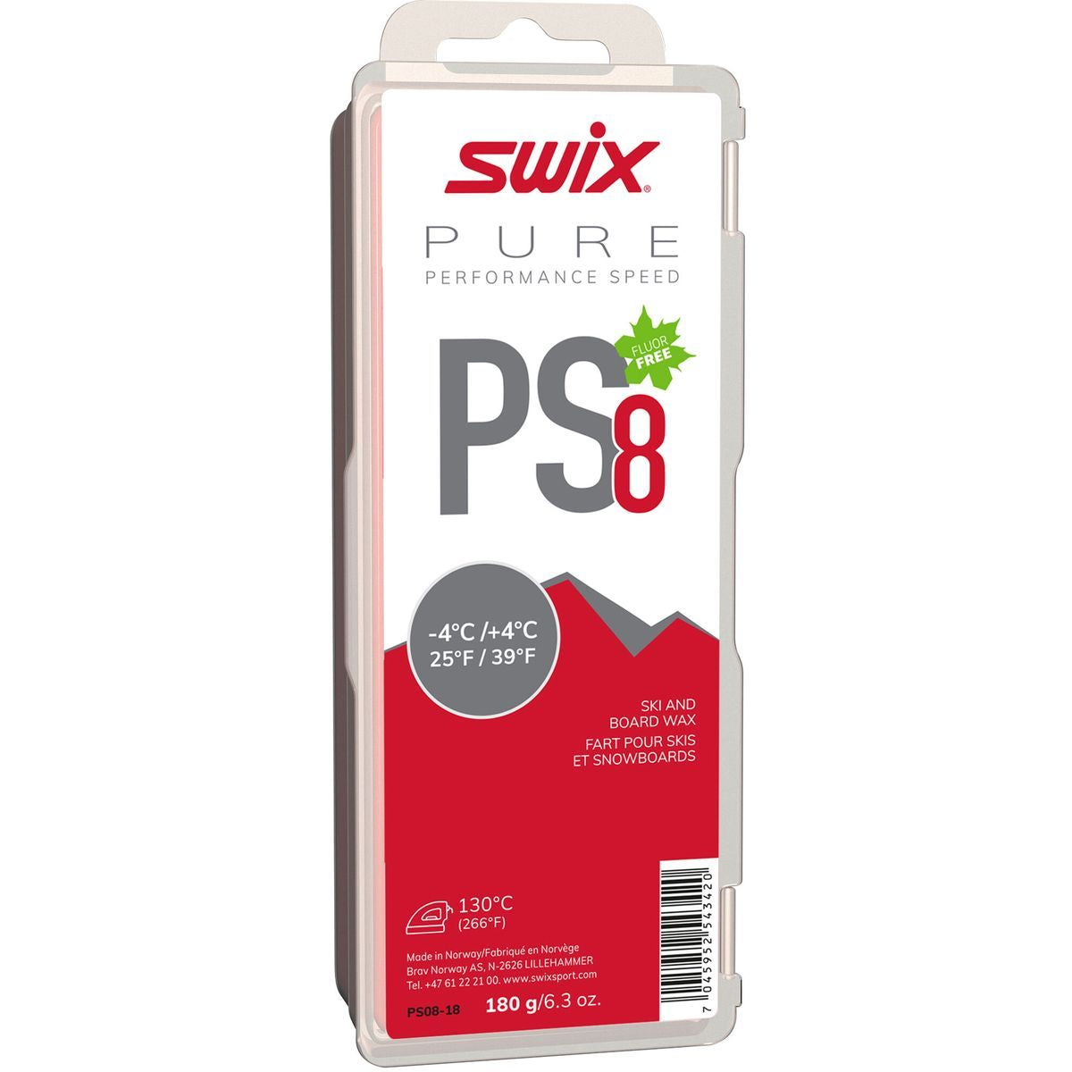 PS8 Red Glide Wax, 180 g