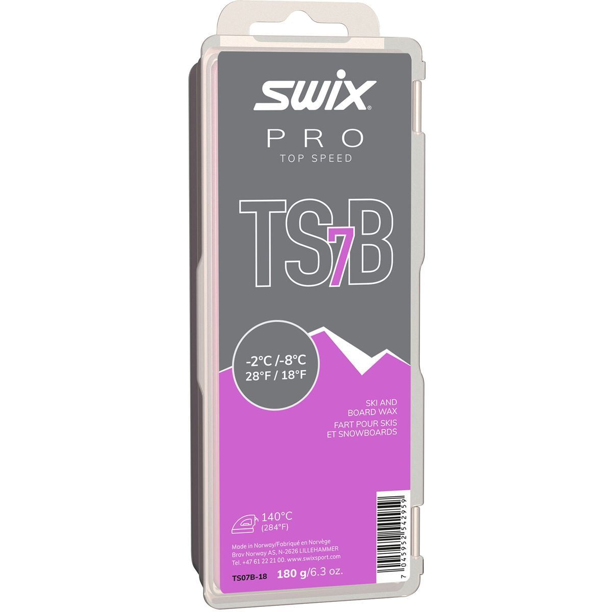 TS7 Black Glide Wax, 180 g